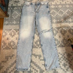 Free People Straight leg jeans
